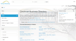 Desktop Screenshot of cincydirectory.com