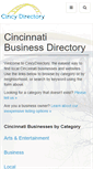 Mobile Screenshot of cincydirectory.com